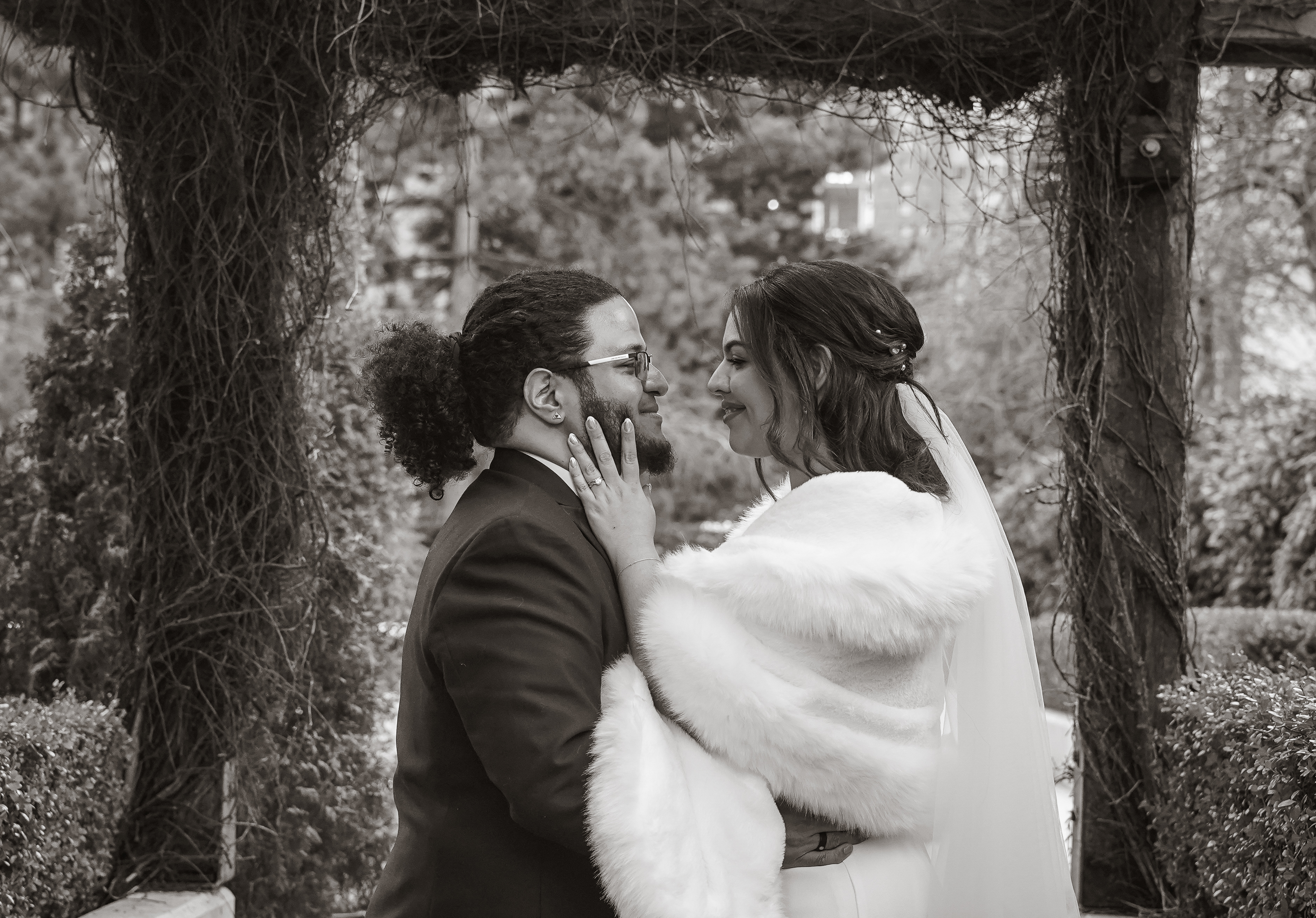 Bride and best friend